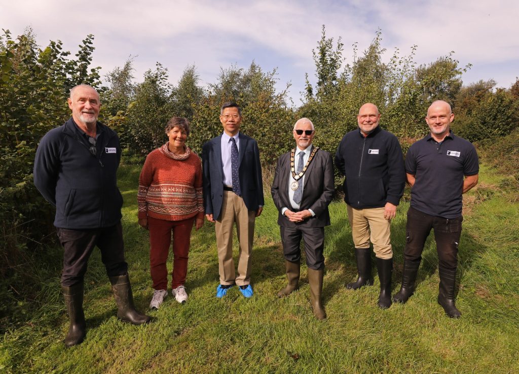 Chinese Consulate Visits Lough Neagh Farm | LNP