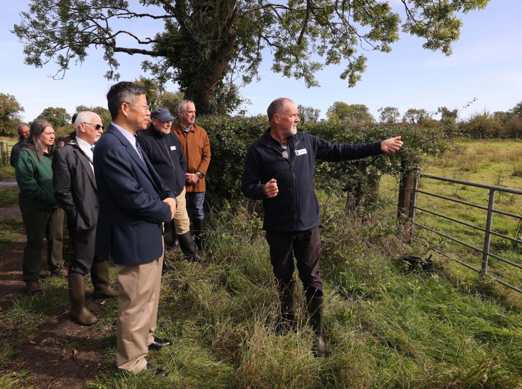 Chinese Consulate Visits Lough Neagh Farm | LNP